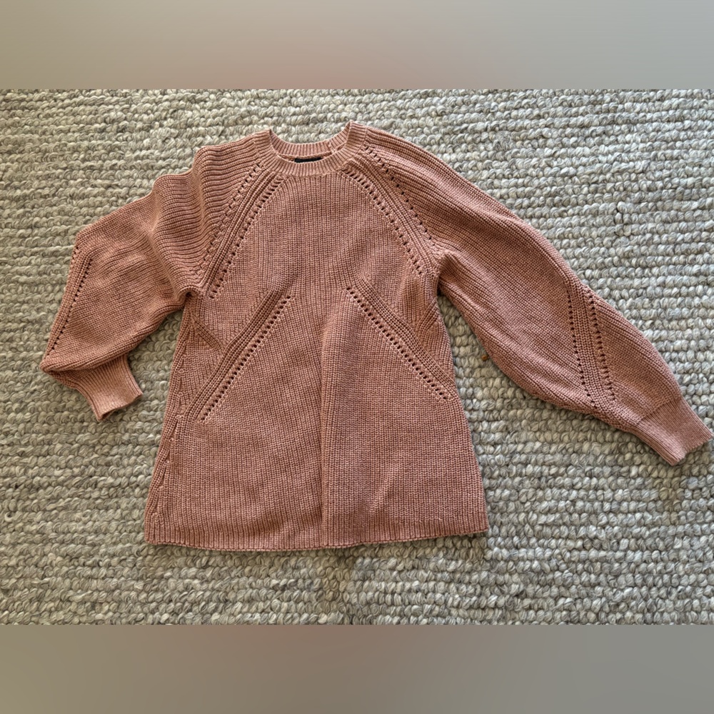 Hatch Flora Pointelle Sweater 0